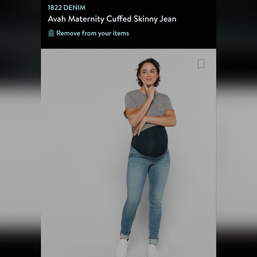 Maternity skinny jeans